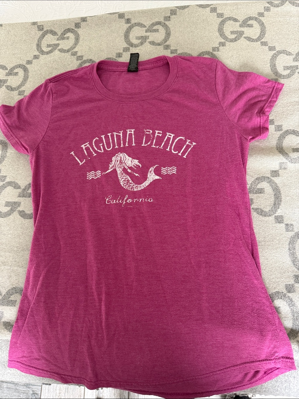 Laguna Beach Pink Graphic Tee